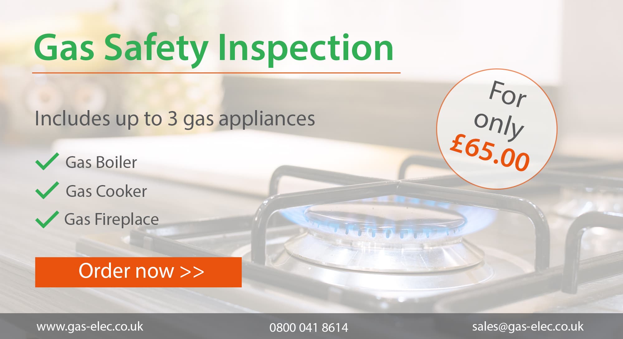 Gas safety inspection
