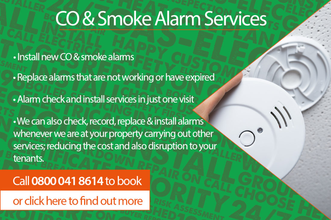 CO / Smoke Alarms Extended Rules & our services