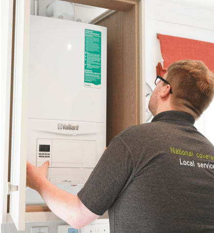 gas safety check vs boiler service